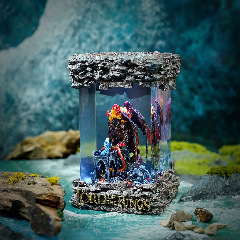 Balrog vs Gandalf Resin Lamp, The Lord of the Rings — view 9