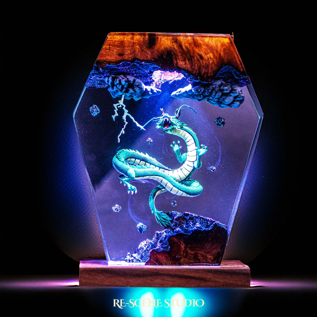 Shenron Resin Lamp