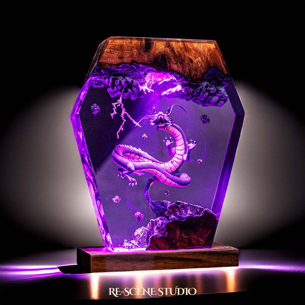 Shenron Resin Lamp — view 5