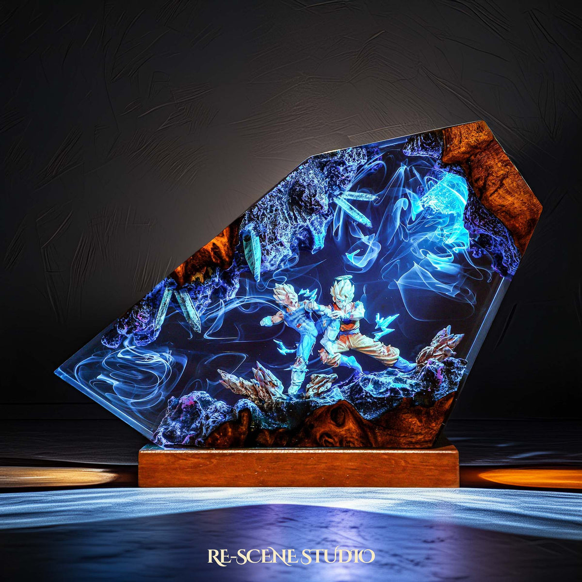 Goku vs Vegeta Resin Lamp V1 — view 5