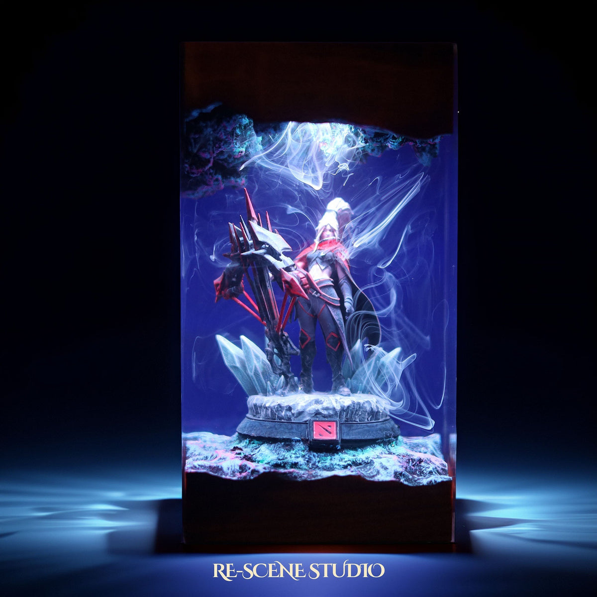 Drow Ranger Resin Lamp