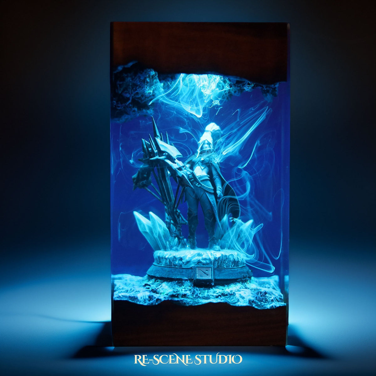 Drow Ranger Resin Lamp — view 3