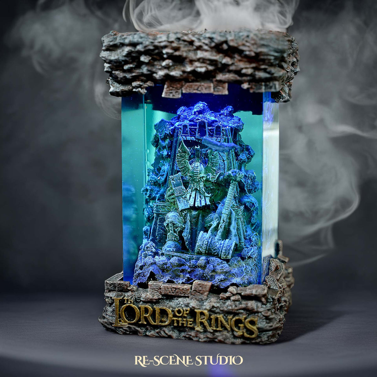 Dwarf King Resin Lamp, The Lord of the Rings