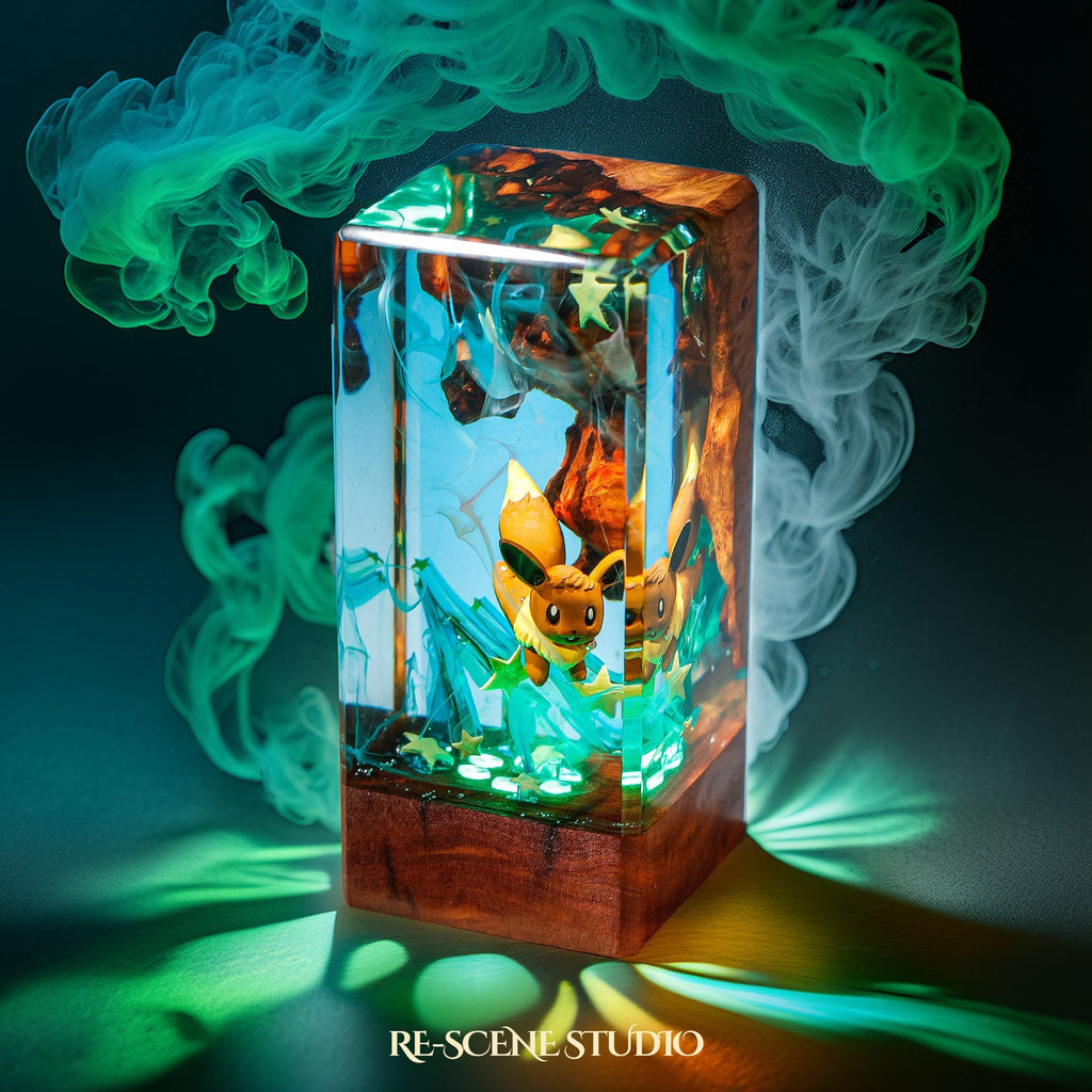 Eevee Resin Lamp
