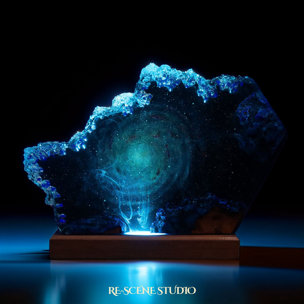 Eternal Void Resin Lamp — view 3