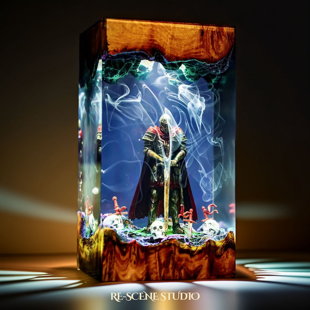 Vyke Resin Lamp — view 3