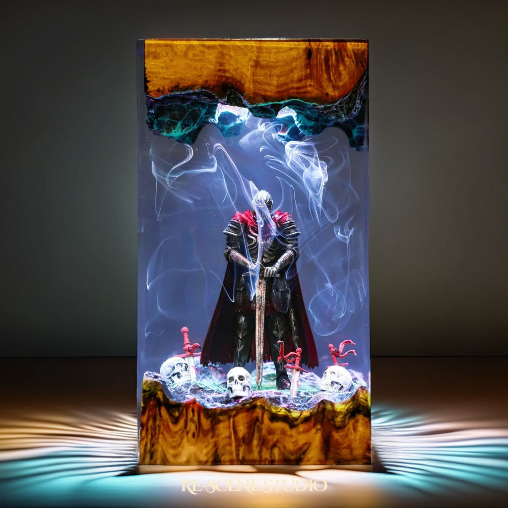 Vyke Resin Lamp — view 4