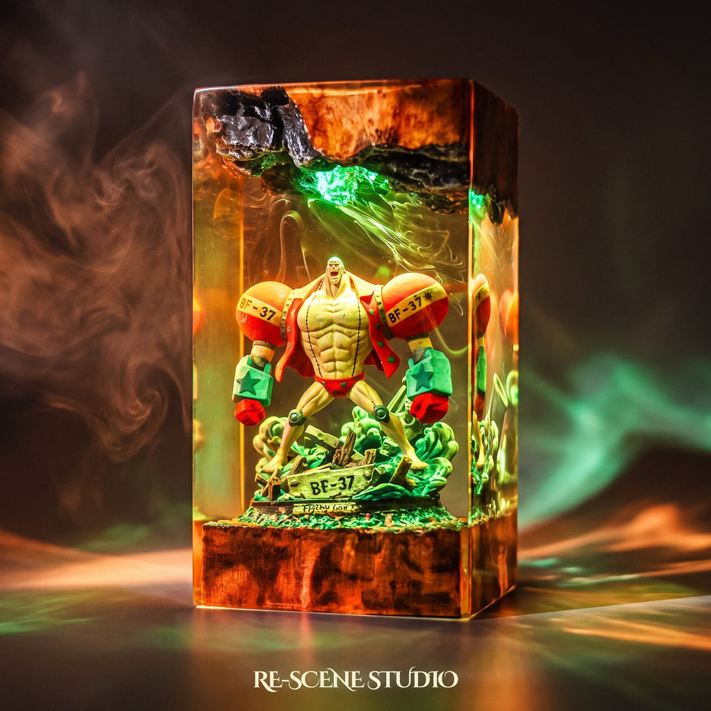 Franky Resin Lamp — view 3