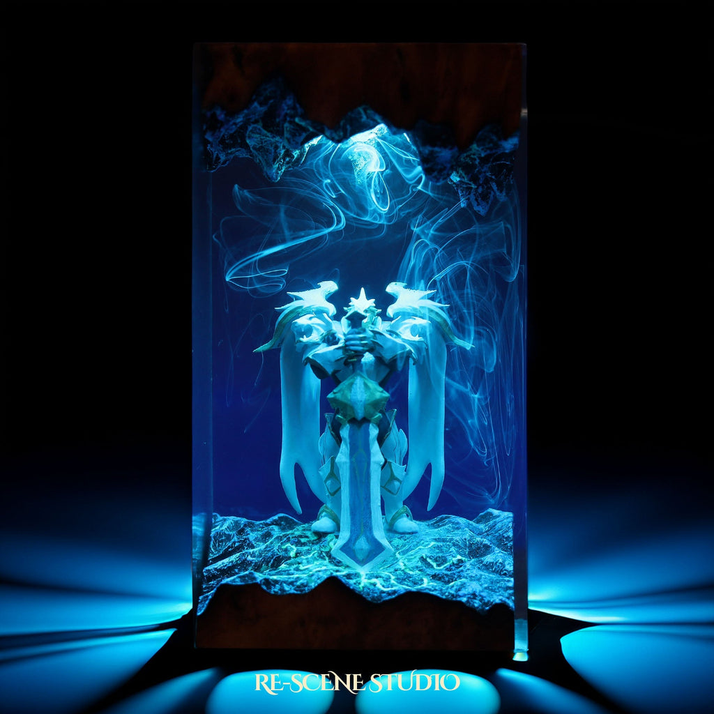 Garen Resin Lamp — view 4