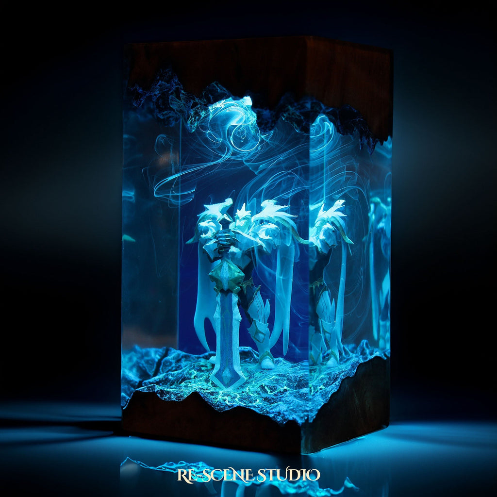 Garen Resin Lamp — view 6