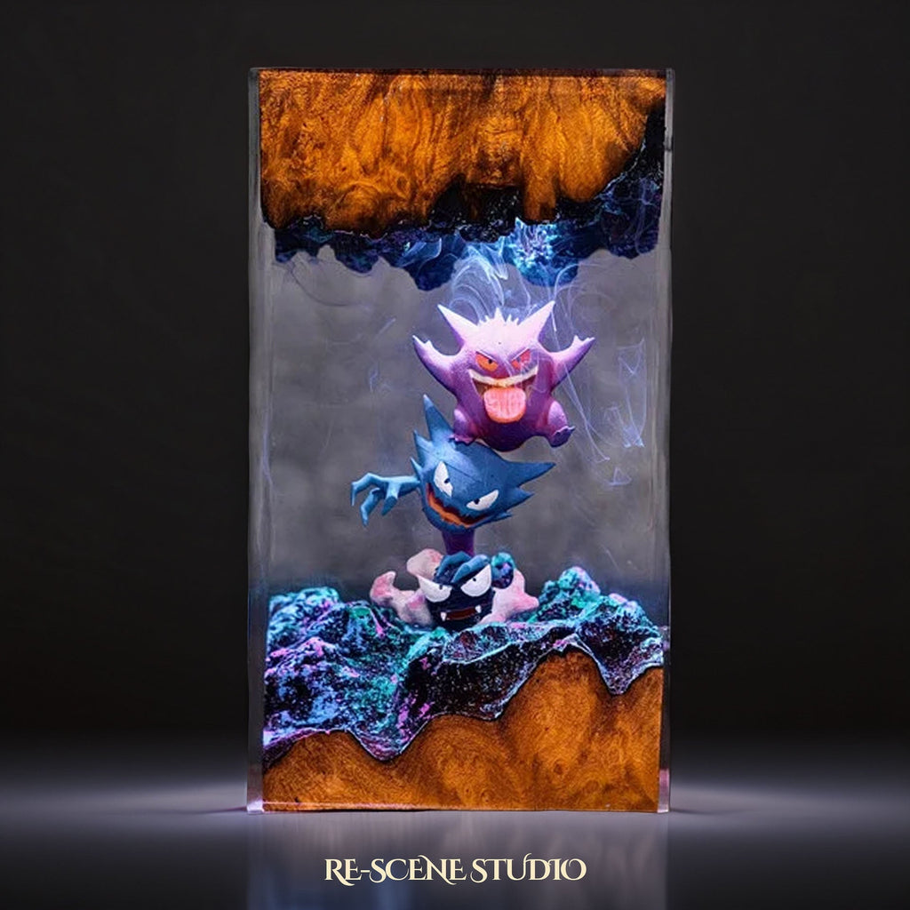 Gengar Resin Lamp V2 — view 3