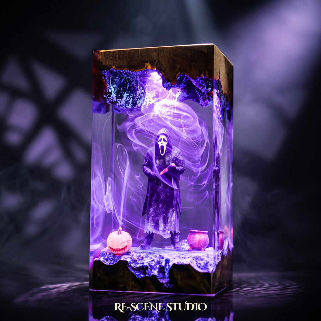 Ghostface Resin Lamp — view 4