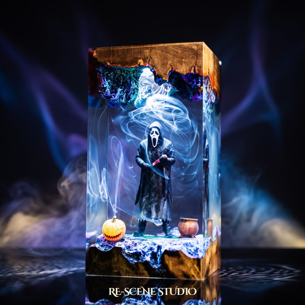 Ghostface Resin Lamp — view 5