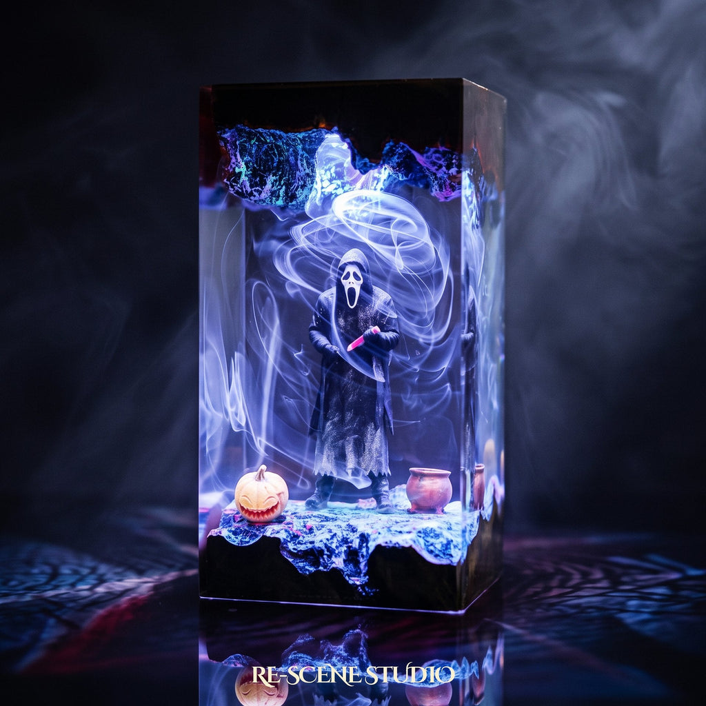 Ghostface Resin Lamp — view 6