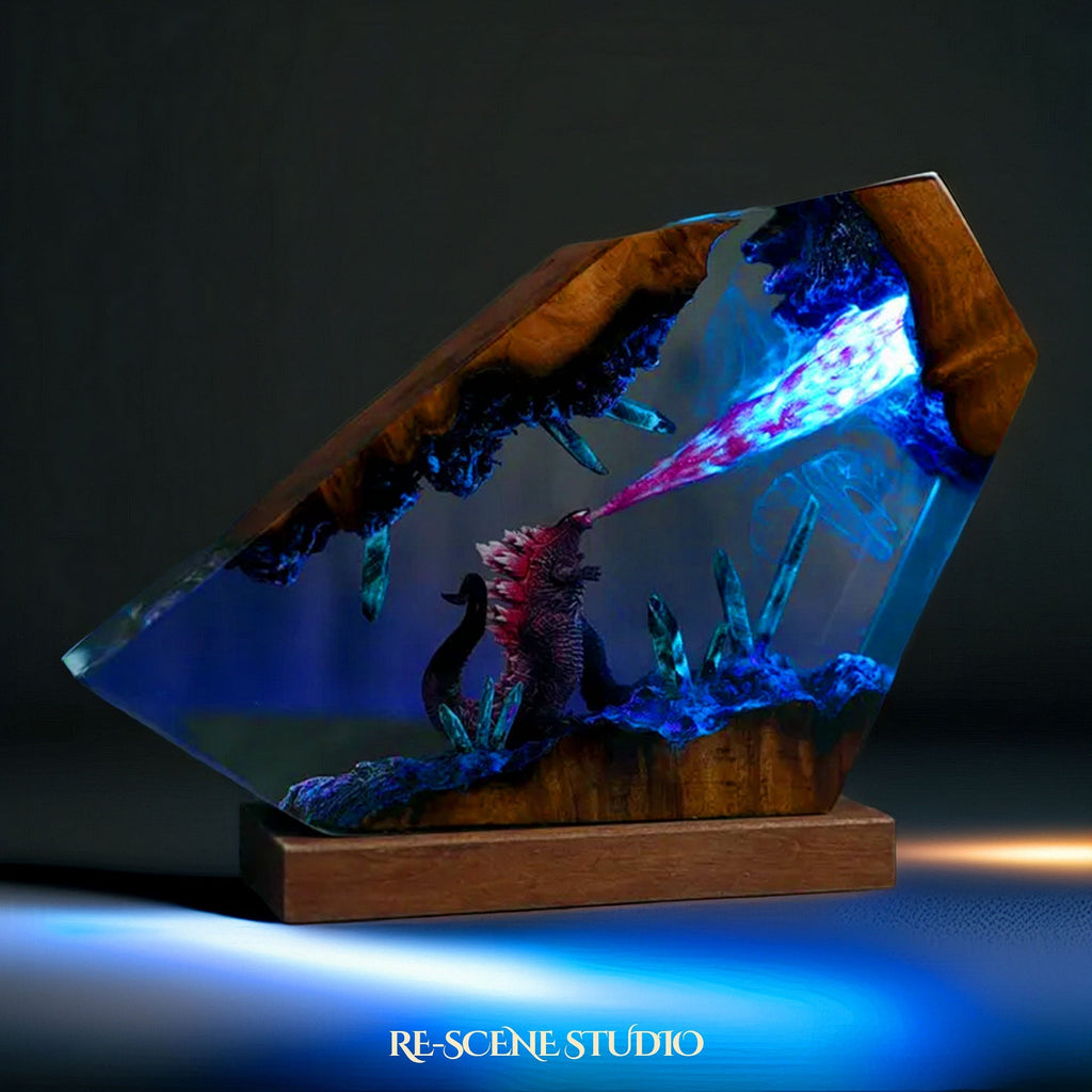 Godzilla Resin Lamp V1 — view 5