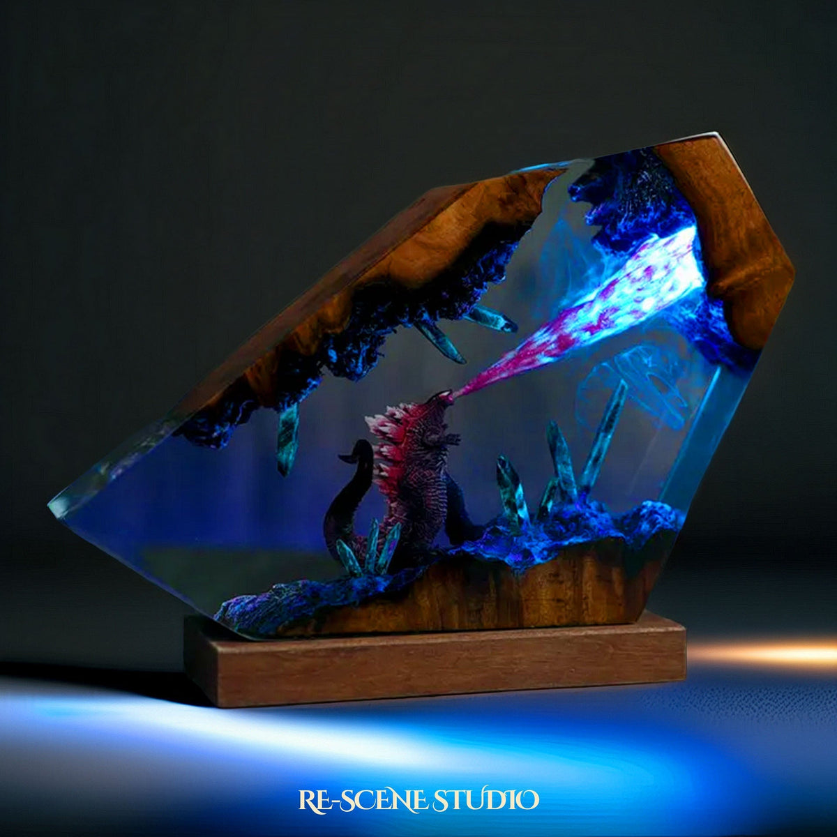 Godzilla Resin Lamp V1 — view 5