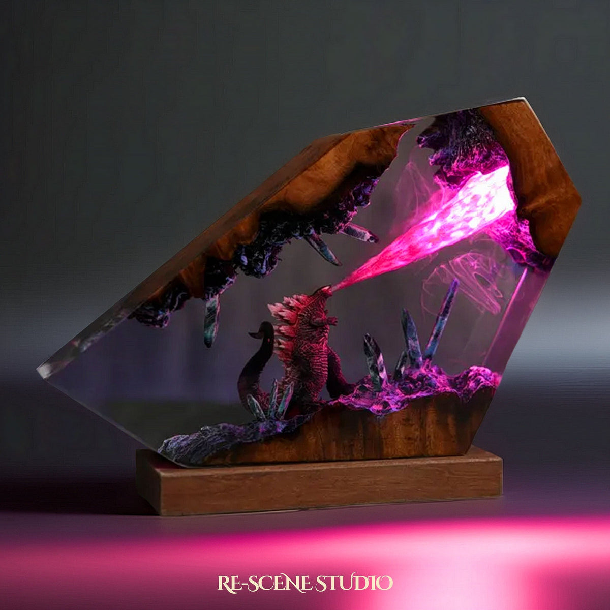 Godzilla Resin Lamp V1 — view 6