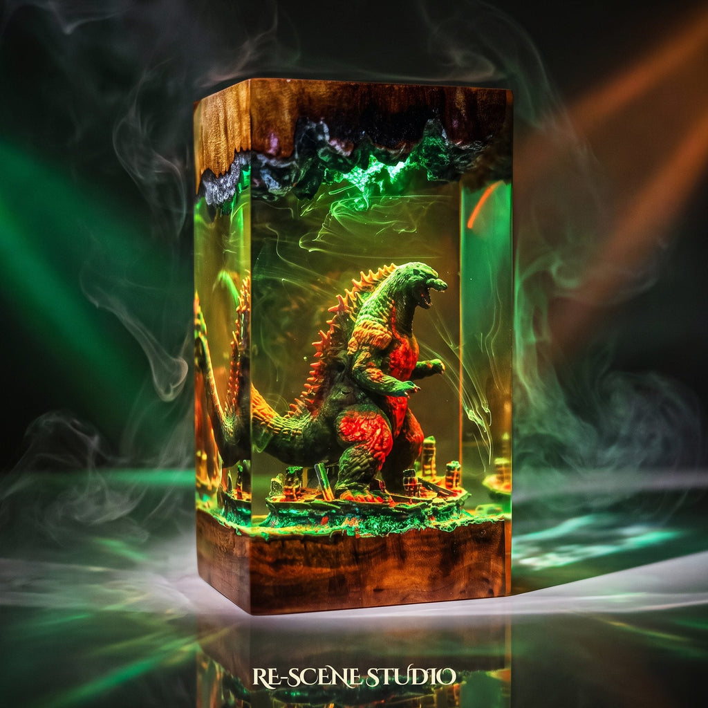 Godzilla Resin Lamp V3 — view 6