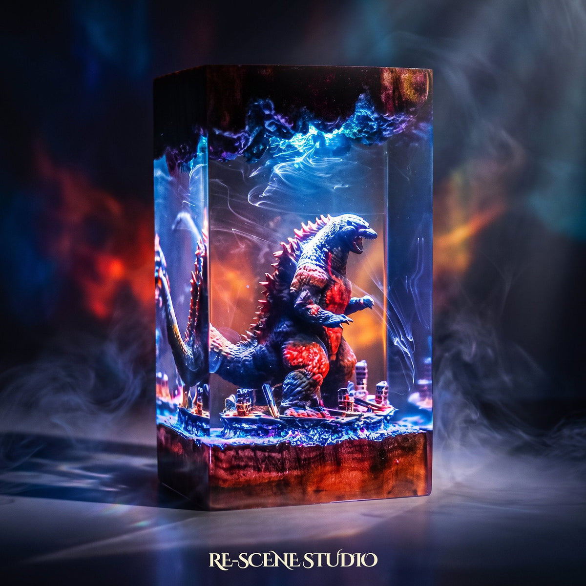 Godzilla Resin Lamp V3 — view 7