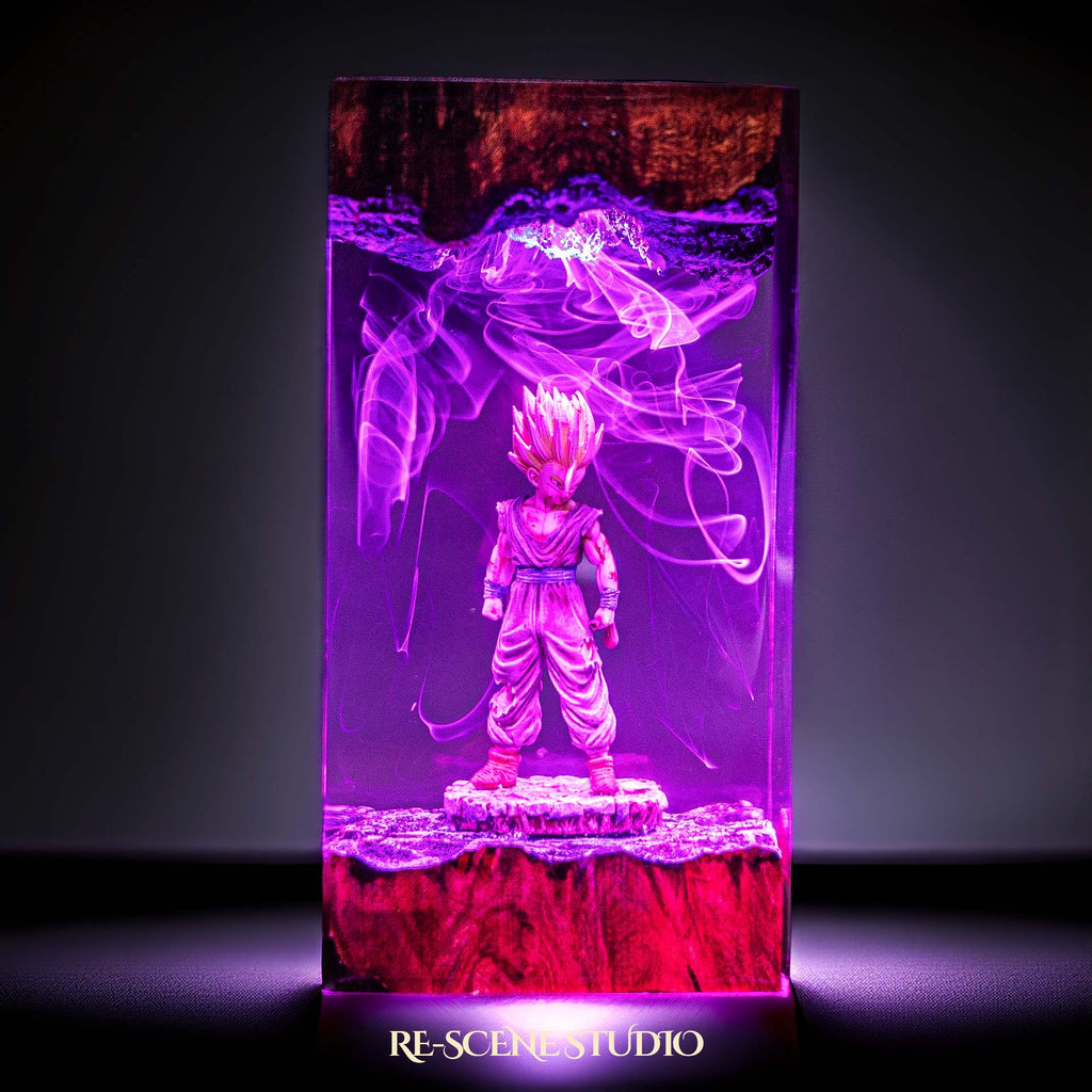 Gohan Resin Lamp — view 2