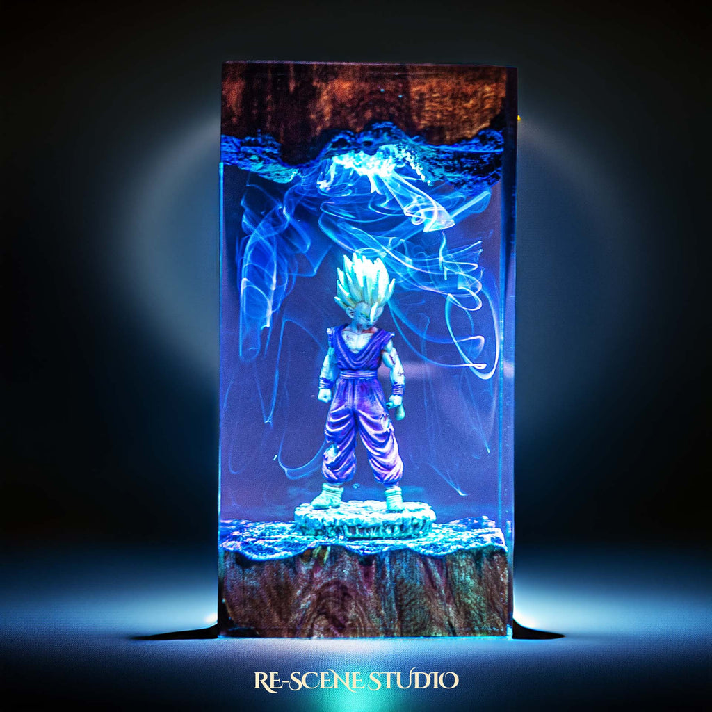 Gohan Resin Lamp — view 3