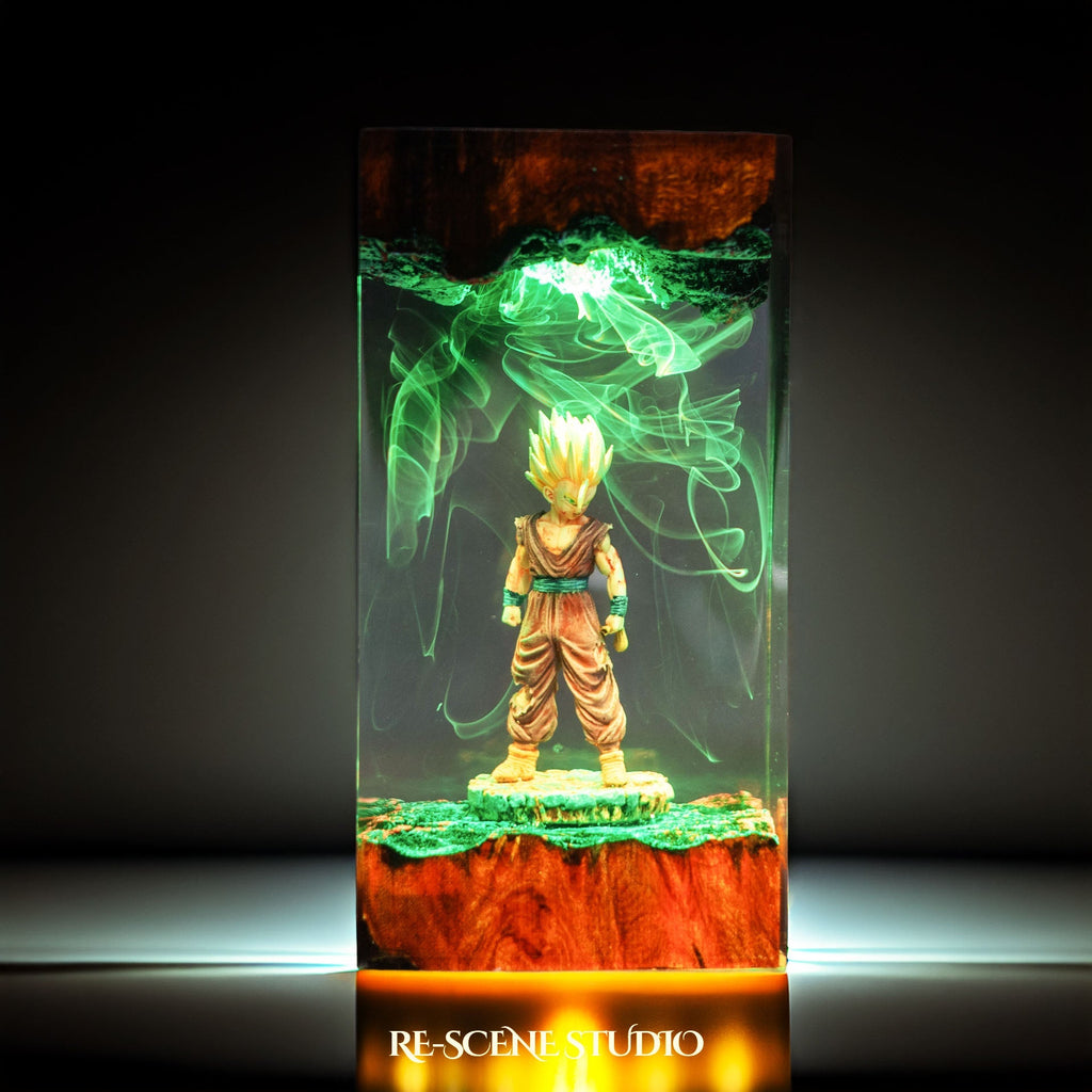 Gohan Resin Lamp