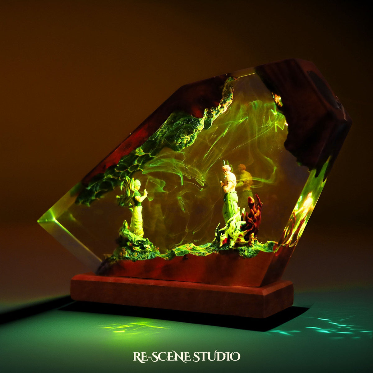 Gojo vs Sukuna Resin Lamp — view 5
