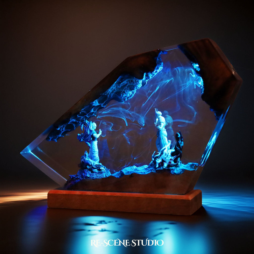 Gojo vs Sukuna Resin Lamp — view 6