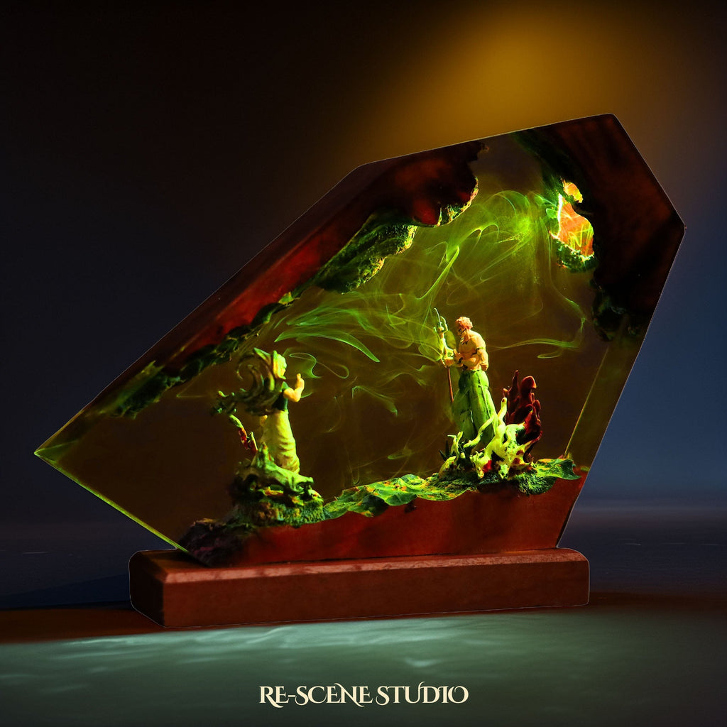 Gojo vs Sukuna Resin Lamp — view 7
