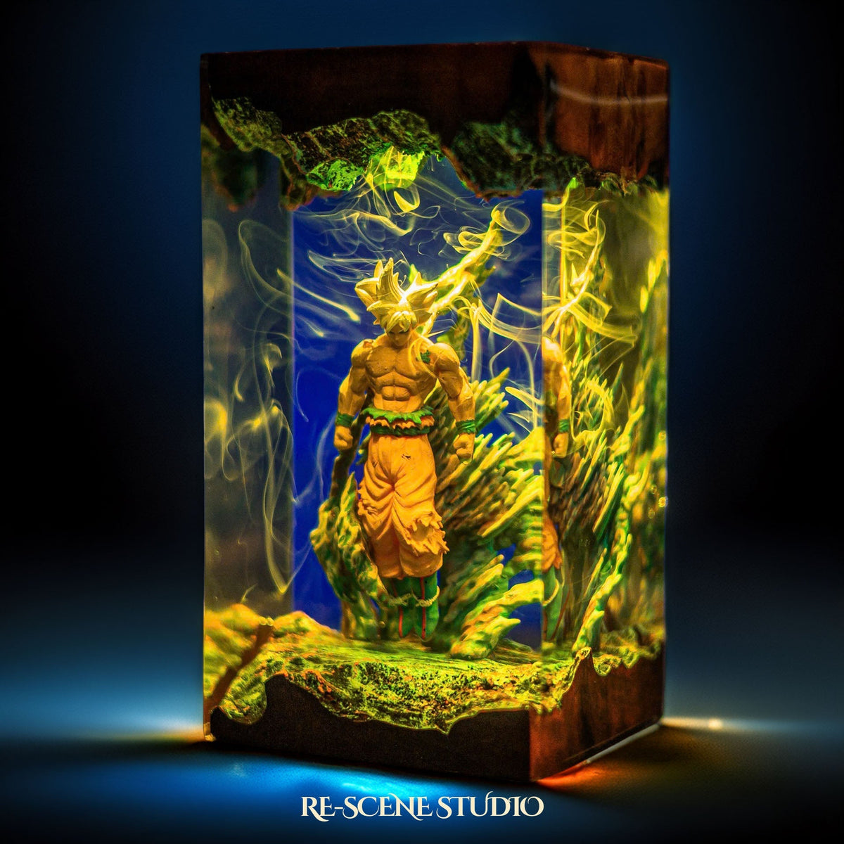 Goku Ultra Instinct Resin Lamp — view 3