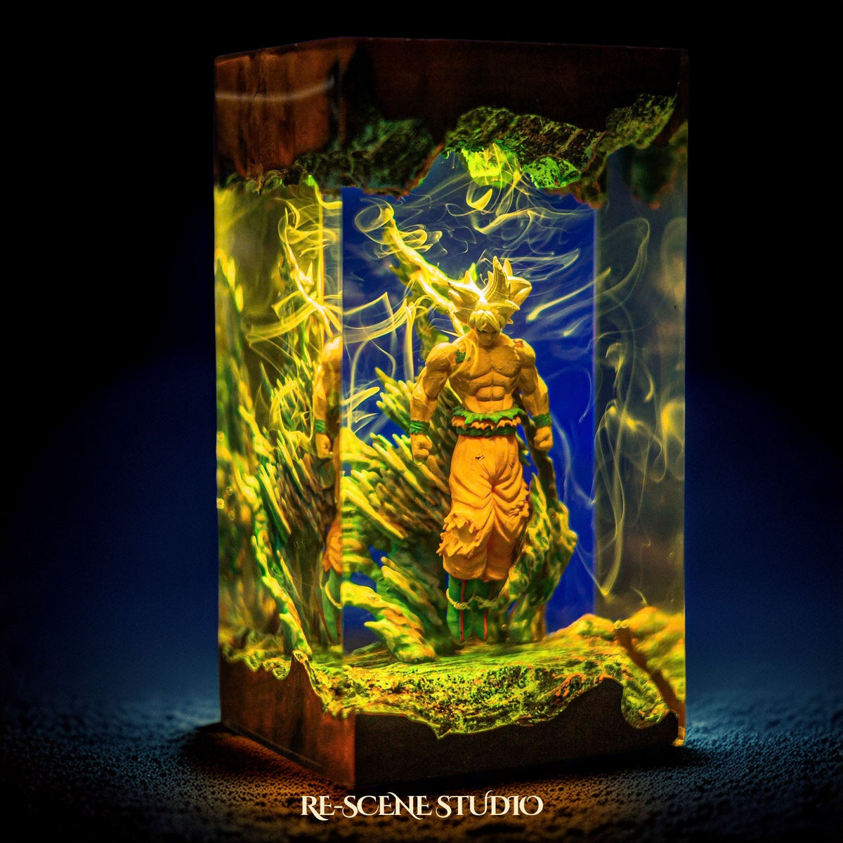Goku Ultra Instinct Resin Lamp — view 5