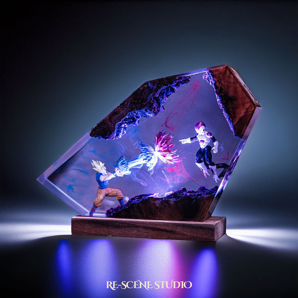 Goku vs Frieza Resin Lamp V2 — view 6
