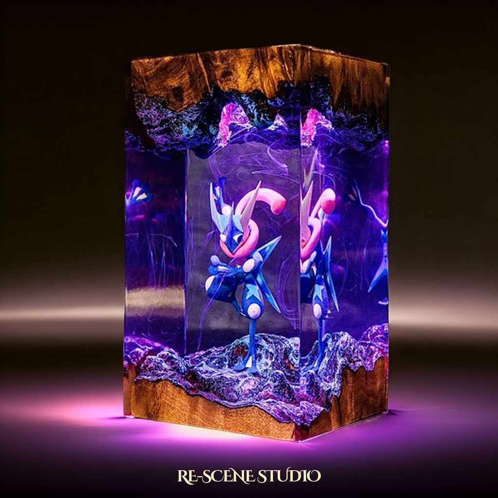 Greninja Resin Lamp V2 — view 4