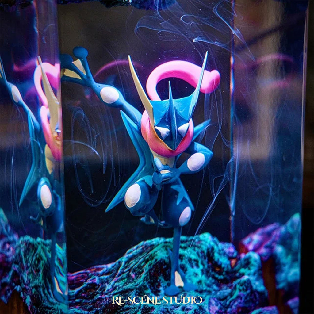Greninja Resin Lamp V2 — view 5