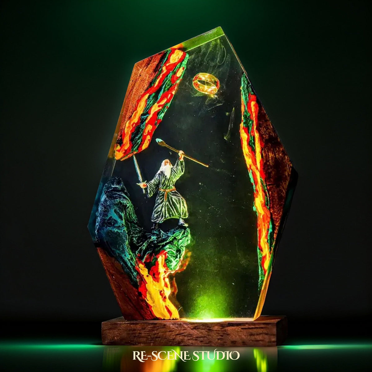 Gandalf the Grey Resin Lamp, The Lord of the Rings — view 2
