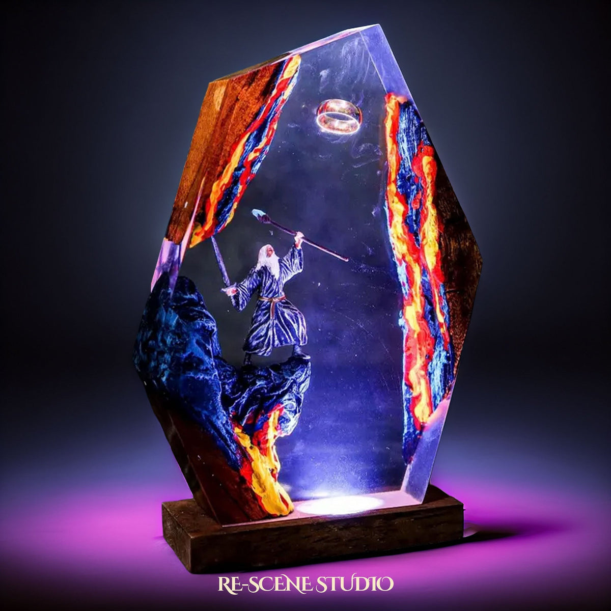 Gandalf the Grey Resin Lamp, The Lord of the Rings — view 3