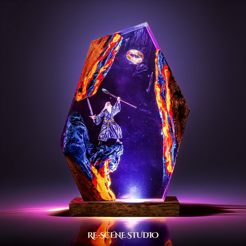 Gandalf the Grey Resin Lamp, The Lord of the Rings — view 5