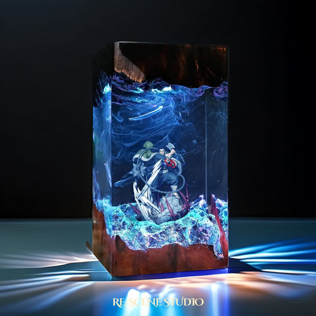 Gyomei Resin Lamp — view 2