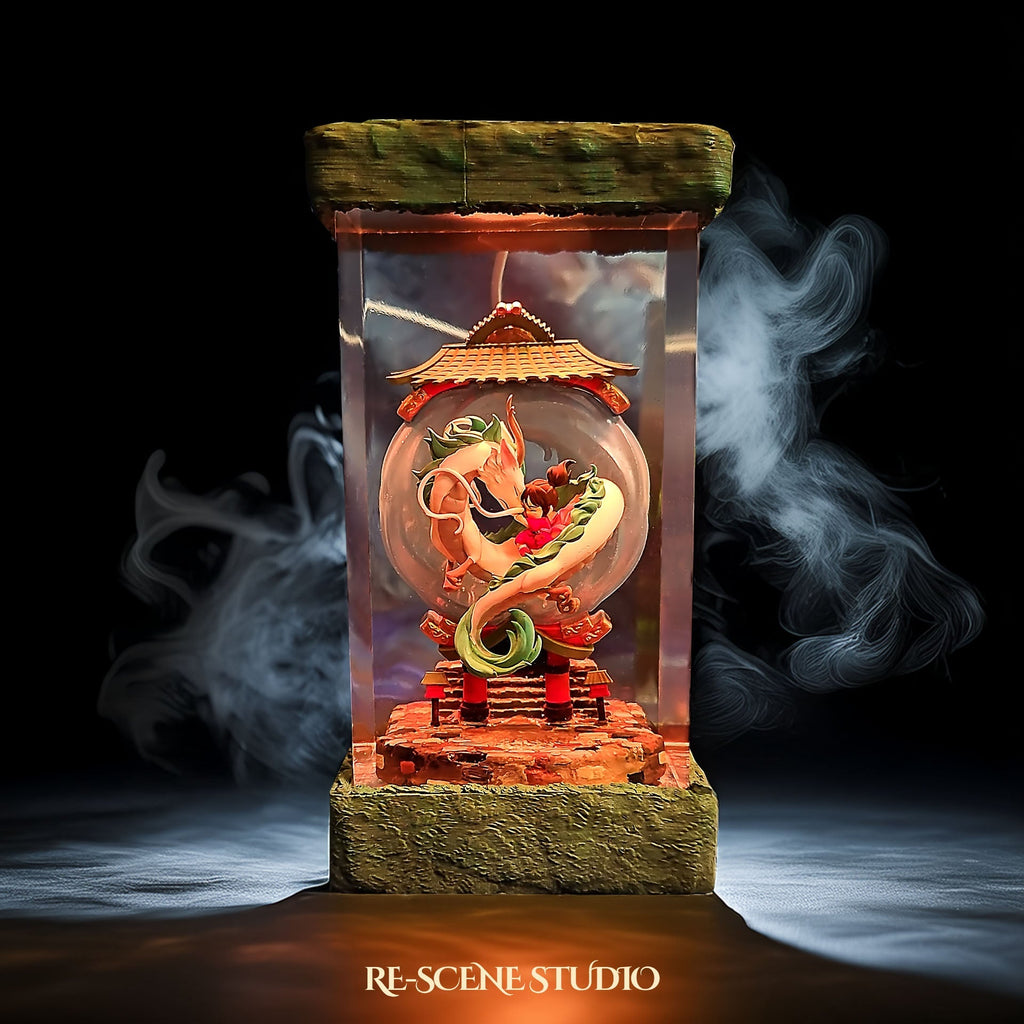 Haku Resin Lamp