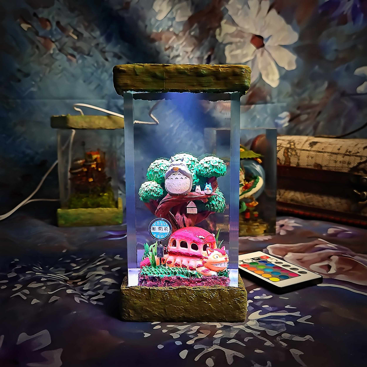 Totoro Resin Lamp — view 2