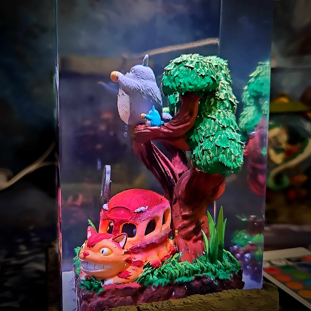 Totoro Resin Lamp — view 4