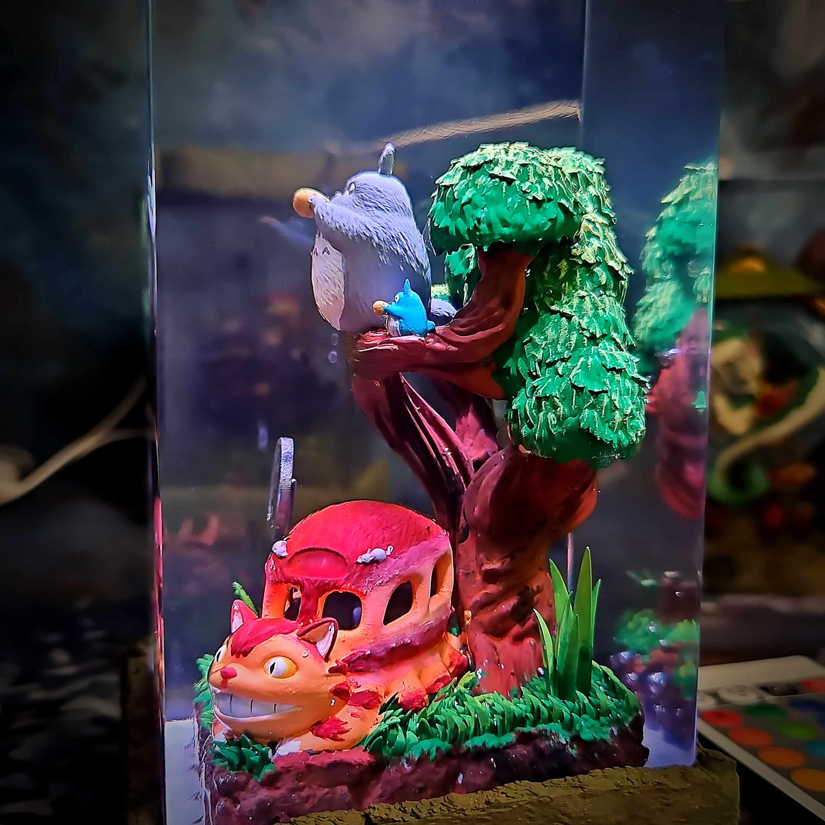 Totoro Resin Lamp — view 4