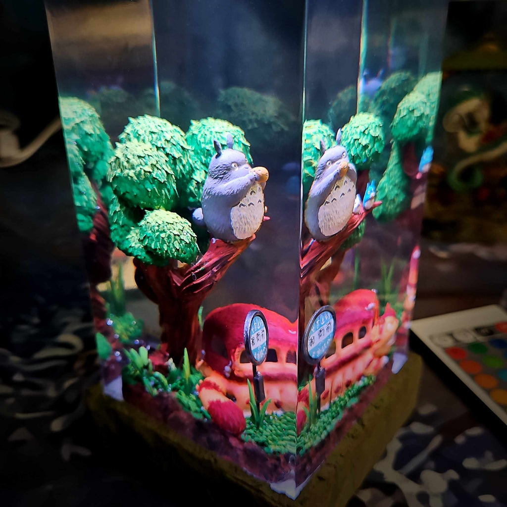 Totoro Resin Lamp — view 5