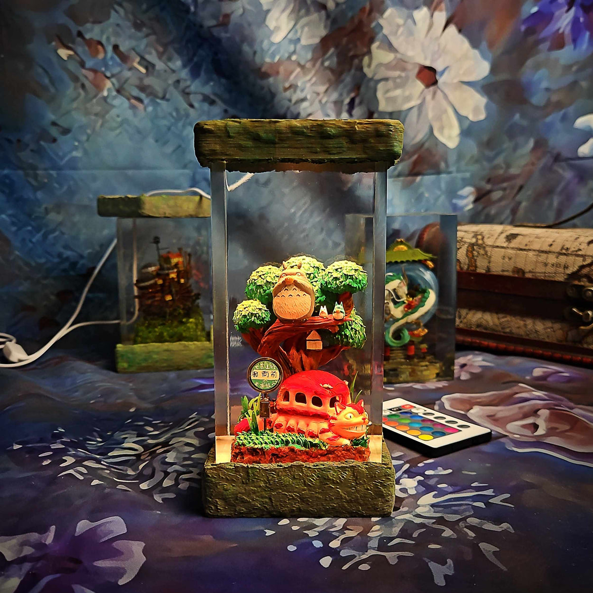 Totoro Resin Lamp — view 7