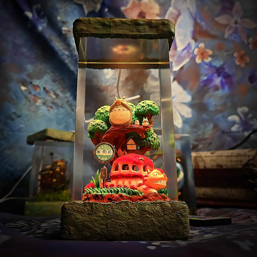 Totoro Resin Lamp — view 8