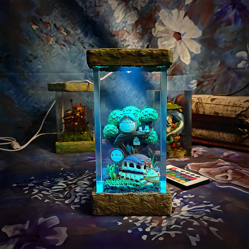 Totoro Resin Lamp — view 10