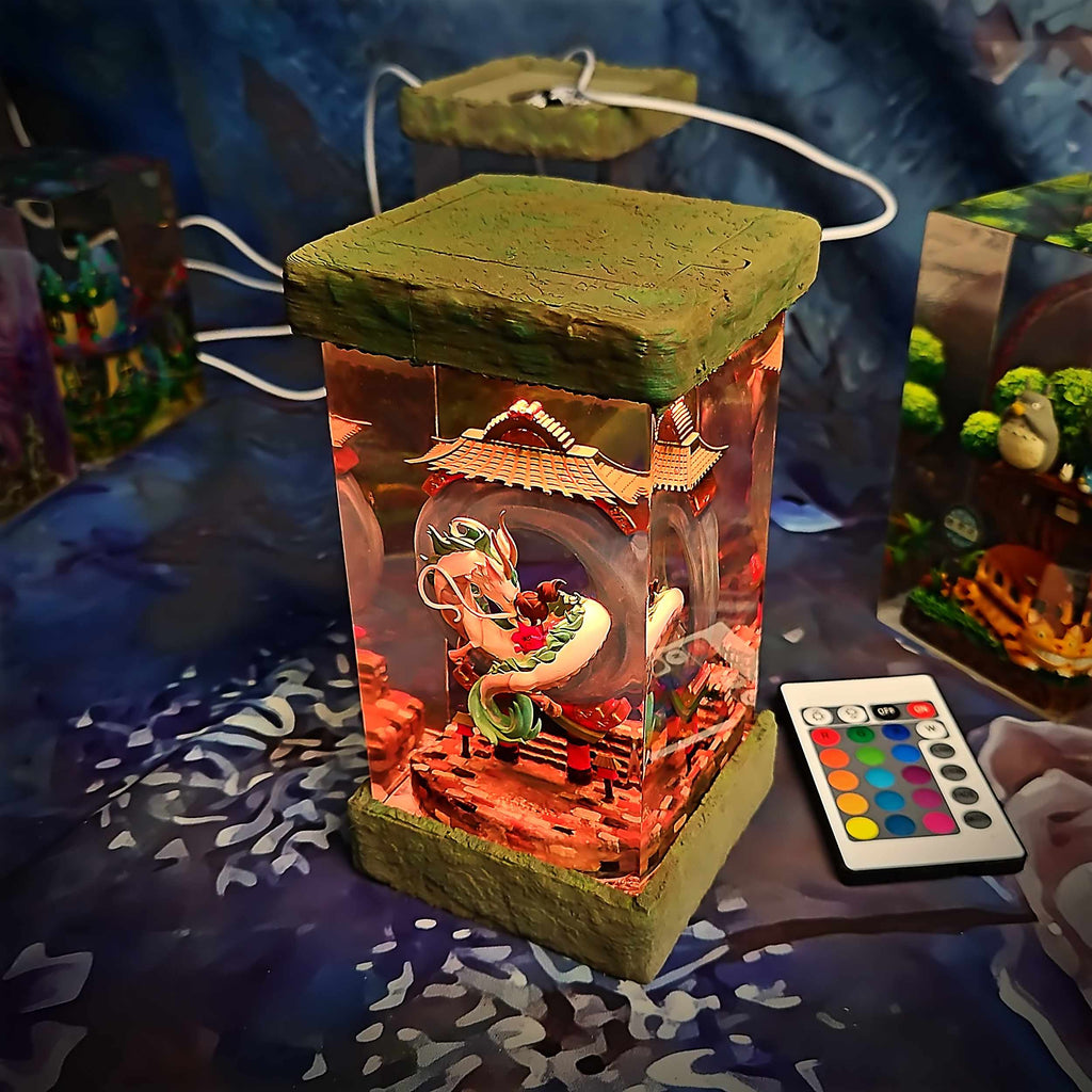 Haku Resin Lamp — view 9