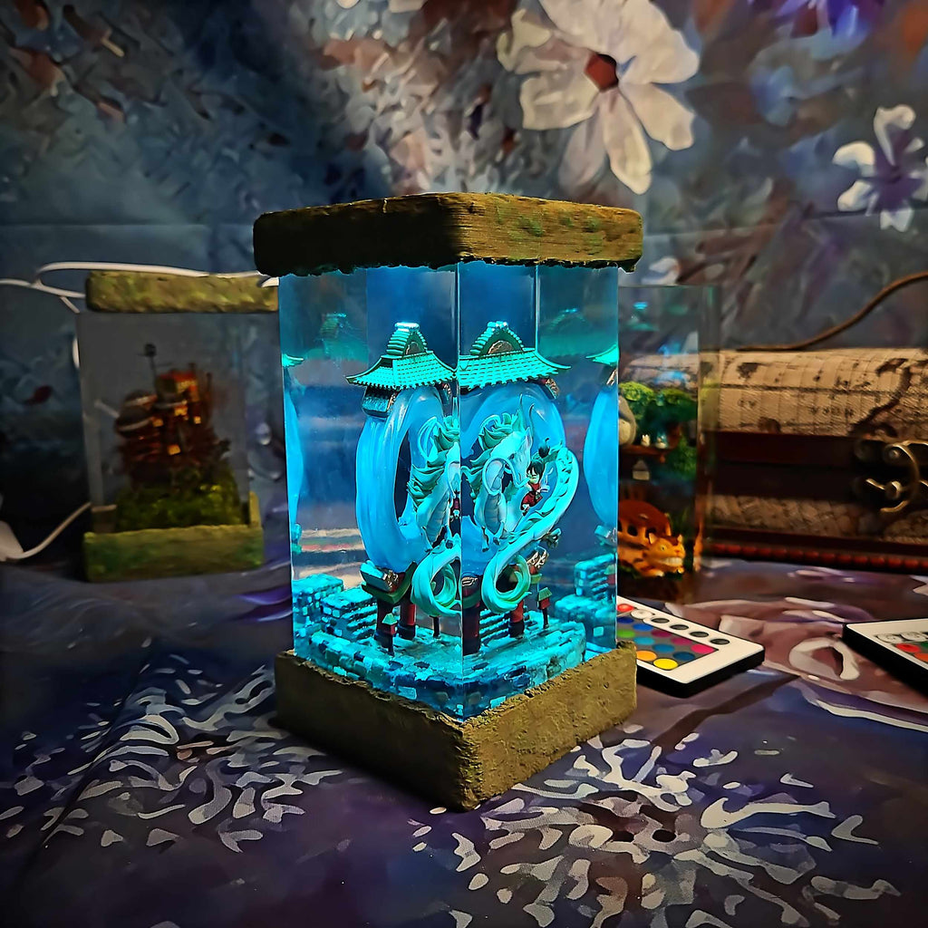 Haku Resin Lamp — view 12