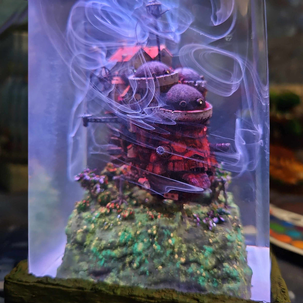 Howl's Moving Castle Resin Lamp — view 4
