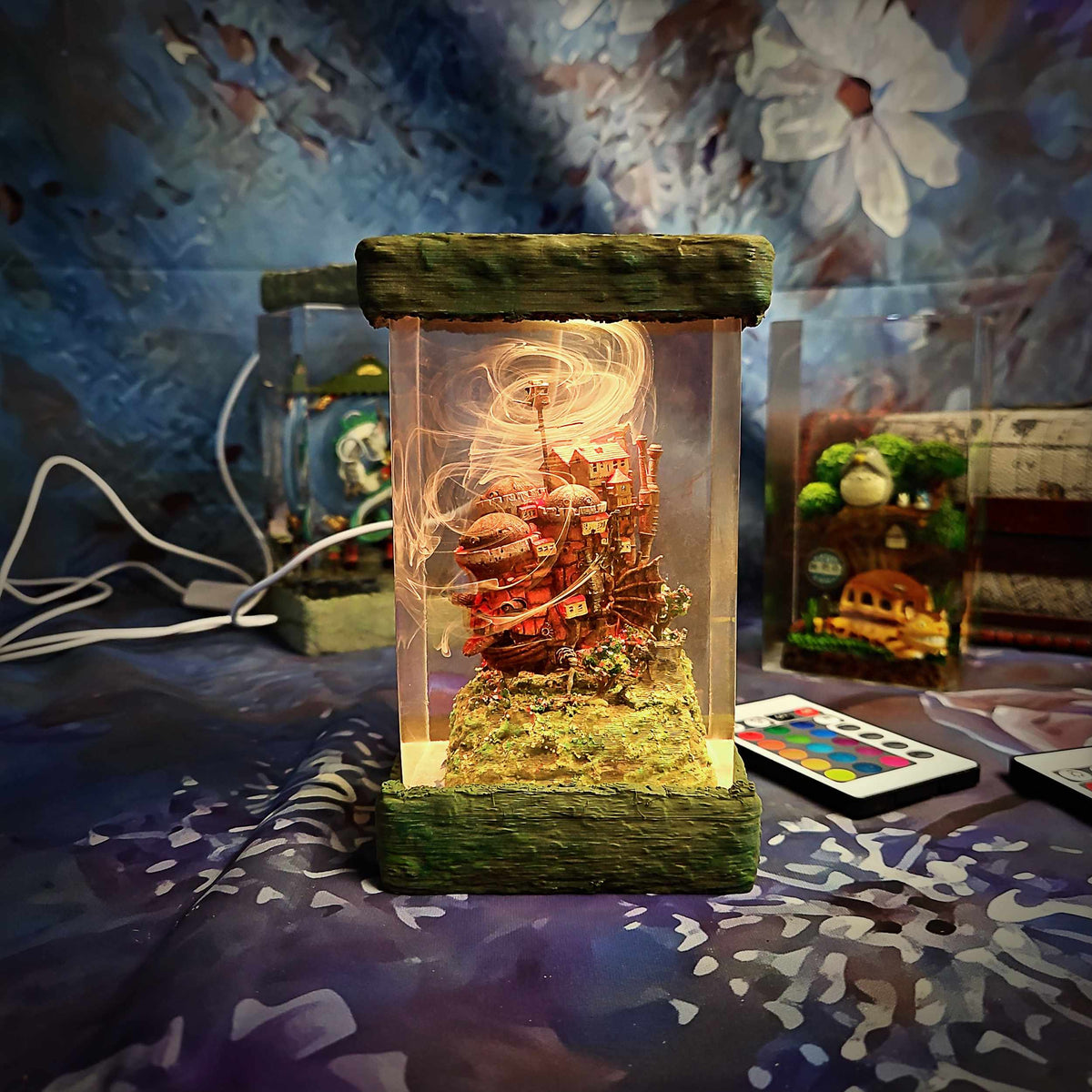 Howl's Moving Castle Resin Lamp — view 6